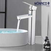 Llave de Lavatorio Machimpex Cold Baja Plata Cromada - MOLDOVA