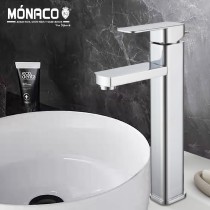 Llave de Lavatorio Machimpex Cold Baja Plata Cromada - MOLDOVA